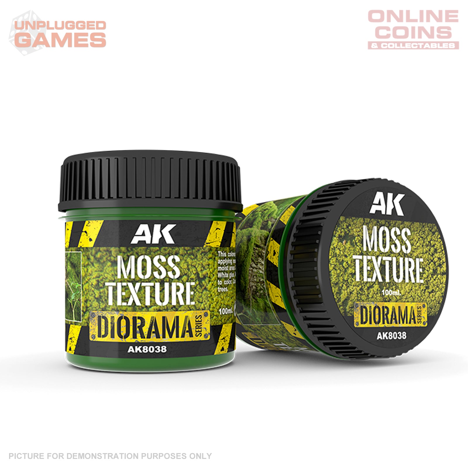 AK Interactive - Dioramas - Moss Texture 100ml